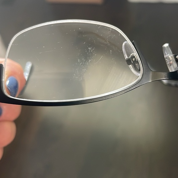 Design Optics by Foster Grant +1.50 black pattern eyeglasses with rhinestones - Picture 10 of 15